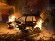  اللد: اصابة خطرة لشخص  اثر انفجار مركبة بالمدينة 